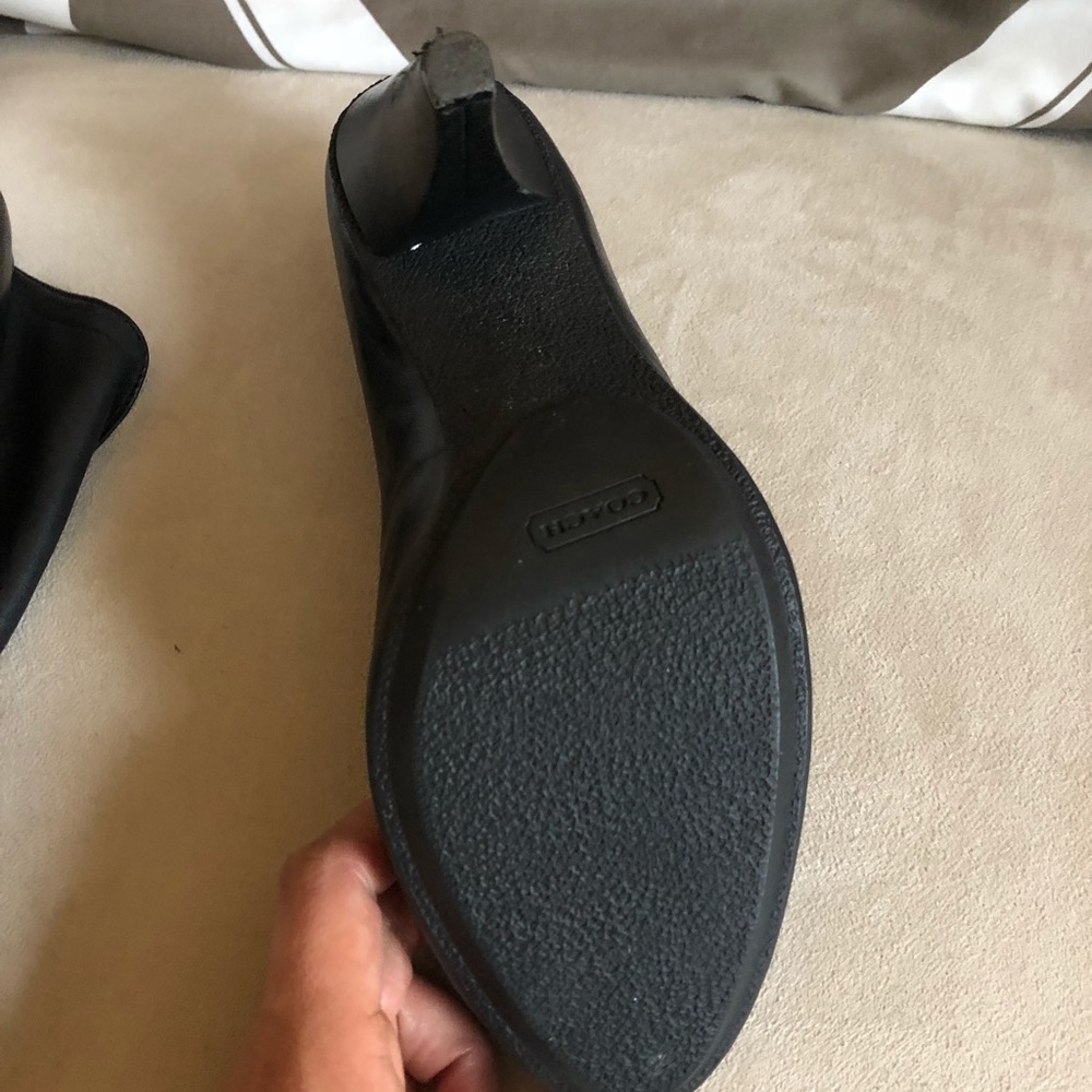 Leather Coach boots - Picture 4 of 6